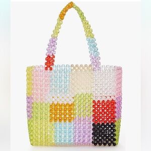 COLORFUL BEADED BAG